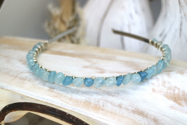 Aquamarine hot sale chip bracelet